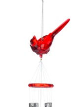 Cardinal Windchime Acrylic 18"