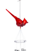 Cardinal Windchime Acrylic 18"