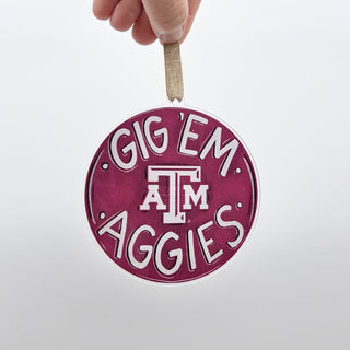 A&M Christmas ornament