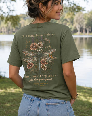 Broken Pieces Masterpieces Graphic Tee