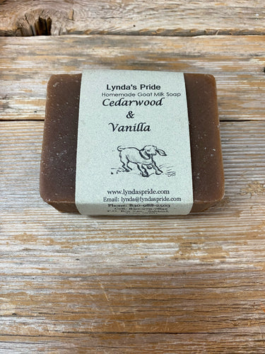 Soap Cedarwood & Vanilla