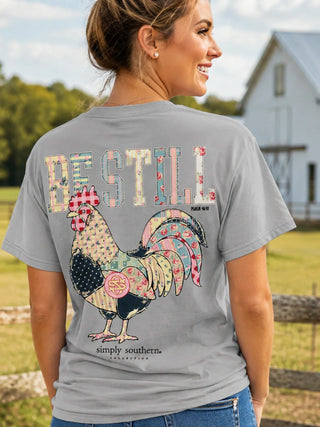 Be Still Rooster Graphic Tee