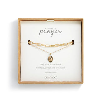 Sacred Heart Bracelet - Gold