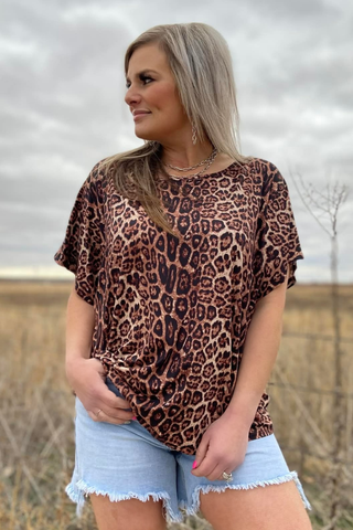 Wild Side Oversized Top
