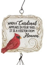 Cardinal Windchime