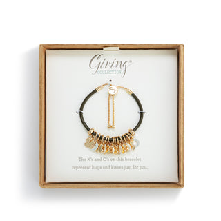 Charm Bracelet - Olive XOXO