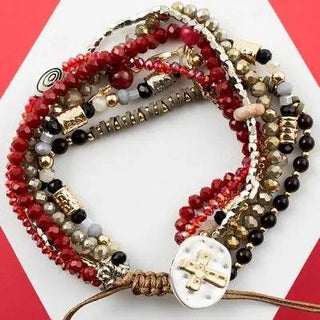 Prayer Bracelet Garnet