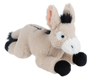Faithful Donkey w Cross 11"