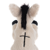 Faithful Donkey w Cross 11"
