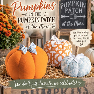 Large Patterned Pumpkin
