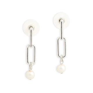 Pearls from Within Earrings Silver