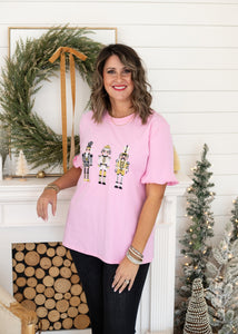 Clara Nutcracker Festive Holiday Tee