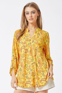 Lemon Paisley Plus