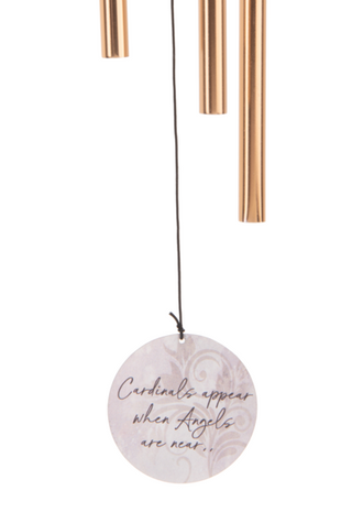 Cardinal Wind Chime Laser