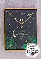 Necklace & Earring Set Moon