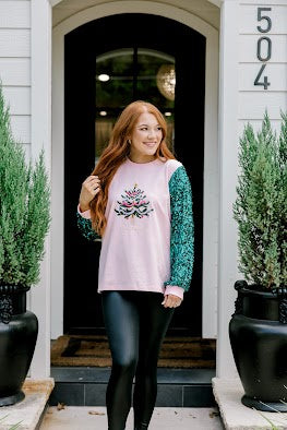 Sparkle Merry & Bright Top
