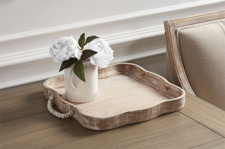 Scalloped Beaded Tray