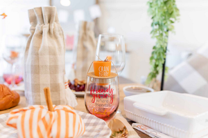 Cranberry Wine Glass Shot