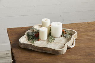 Scalloped Beaded Tray