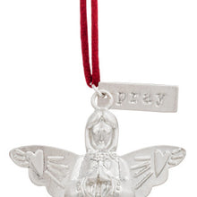 Load image into Gallery viewer, Mini Bell Angel Ornament - Pray