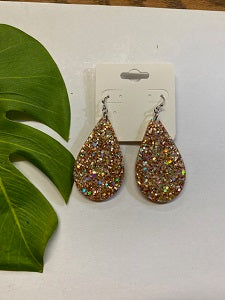 Glitter Dangle Gold #1