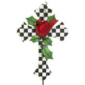 Load image into Gallery viewer, Elegant Cardinal Cross