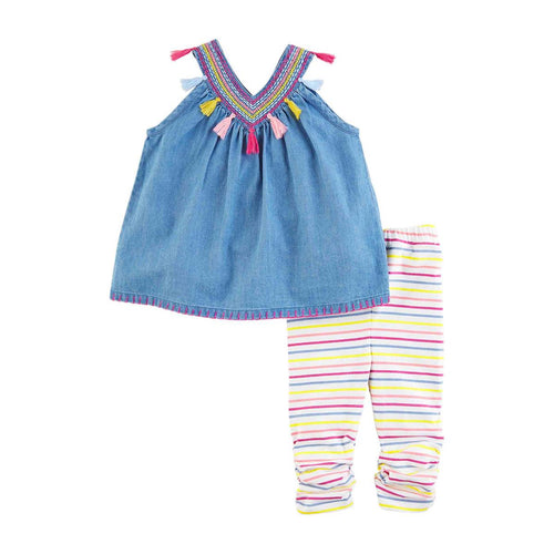 Tassel Tunic & Legging Set 5T