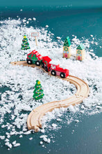Load image into Gallery viewer, Train Set Wood Xmas
