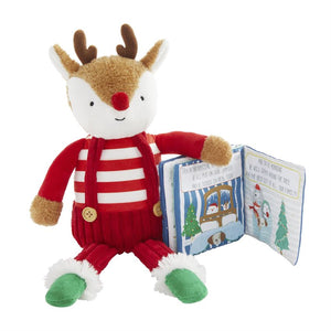 Reindeer Plush w Book