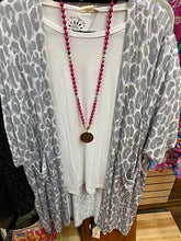 Load image into Gallery viewer, Mona Oversized Cardigan Gray