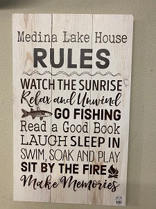 Medina Lake Rules