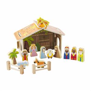 Nativity Set Wood