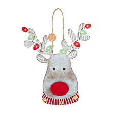 Load image into Gallery viewer, Light-Up Reindeer Hanger