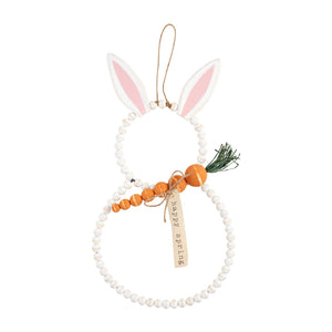 Beaded Bunny Door Hanger