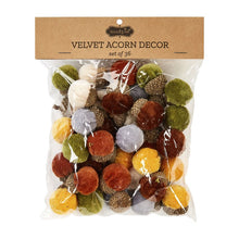 Load image into Gallery viewer, Acorns Velvet Tiny Bag