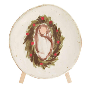Baby Jesus Plate Stand