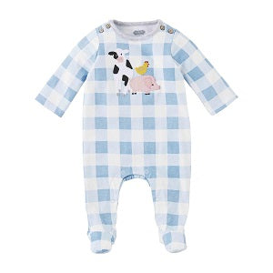 Farm Applique Sleeper 0-3m