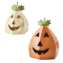 Load image into Gallery viewer, Tin Pumpkin Decor