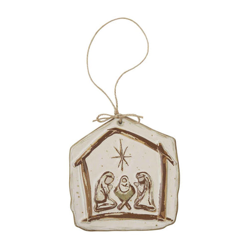 NATIVITY XMAS CHURCH ORNAMENT