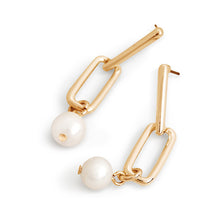 Load image into Gallery viewer, Pearls frm Within Earrings Gold