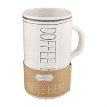 Load image into Gallery viewer, Coffee Break Tall Bistro Mug