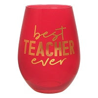 Load image into Gallery viewer, Best Teacher Ever 30OZ Wine Glass