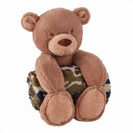 Camo Bear w Blanket