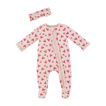 Valentines Girl Sleeper 6-9m