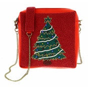 Load image into Gallery viewer, Rockin Christmas Tree Purse