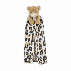 Brown Leopard Lovey Blanket