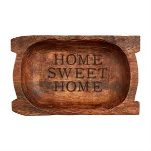 Home Sweet Home Dough Bowl Plaque