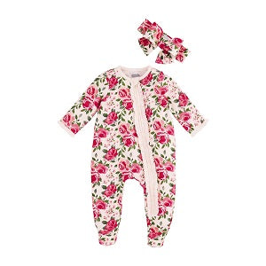Floral Sleeper and HB 6-9M