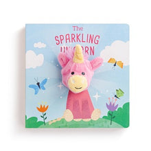 Load image into Gallery viewer, Finger Puppet Book Unicorn