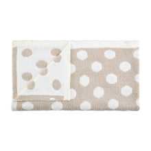 Load image into Gallery viewer, Polka Dot Chenille Blanket Tan